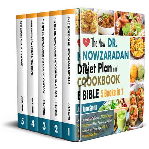 the new dr nowzaradan diet plan and cookbook bible 5 books in 1 a healthy collection of 1200