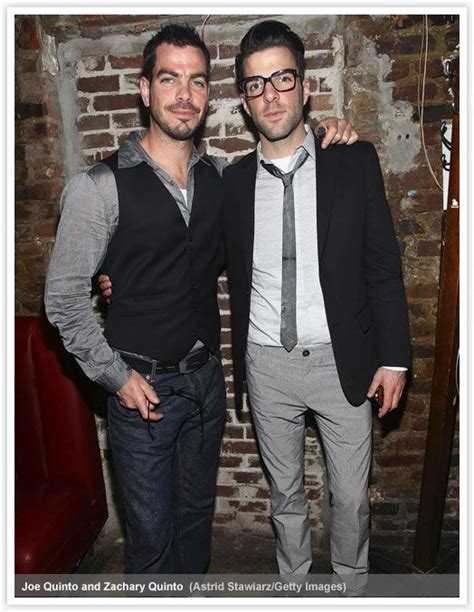Zachary Quinto With His Brother Zachary Quinto Zachary People