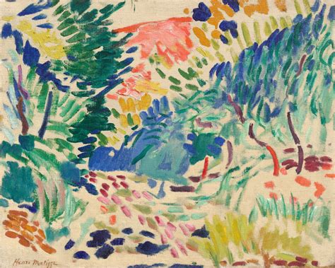 Landscape At Collioure Painting 1905 By Henri Matisse Print Etsy In