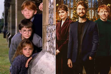 Harry Potter Cast Then And Now A Look At The Main Casts Transformation