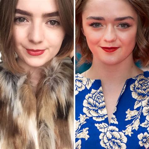 Me And Maisie Williams Old Pics Back When I Used To Get Recognised