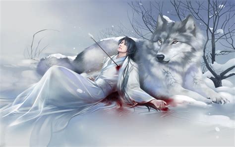 See more ideas about anime wolf, anime, wolf art. Anime White Wolf Wallpapers - Wallpaper Cave