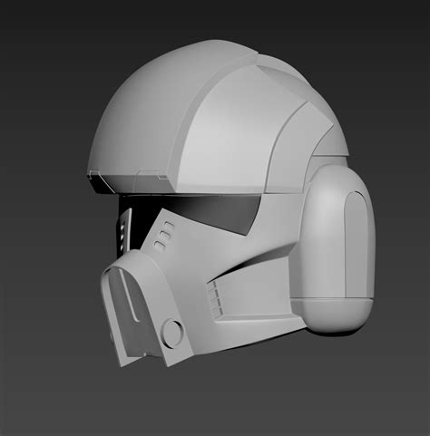 Star War Tcw Clone Trooper Pilots Phase 2 Helmet 3d Model 3d Printable