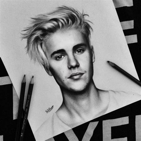 If you want to try the older justin bieber lesson, here it is. Justin Bieber drawing by BabiRamos on DeviantArt