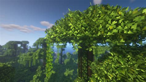 Minecraft Fluffy Leaves