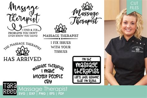 Massage Therapist Svg And Cut Files For Crafters