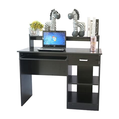 Computer Desk General Style Modern E1 15mm Chipboard Black