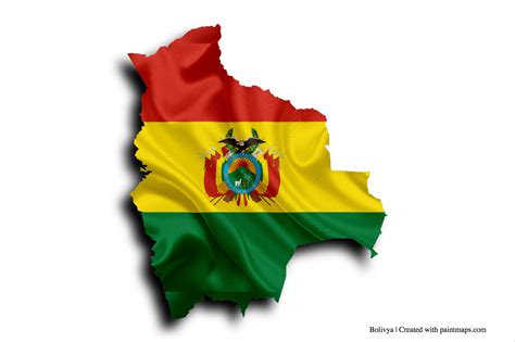 Bandera De Bolivia En El Mapa De Bolivia Bolivia Mapa Bolivia Estado De Bolivia