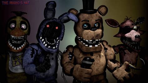Sfmfnaf New Coolioarts Withered Models By Themarioshat On Deviantart