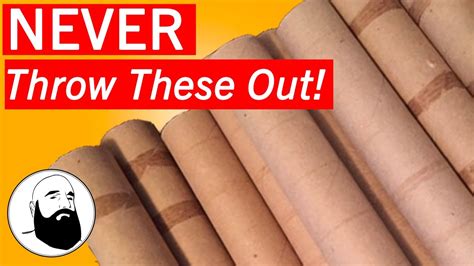UPCYCLE Your Empty Paper Towel Rolls YouTube
