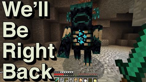 We Will Be Right Back Minecraft Ix Youtube