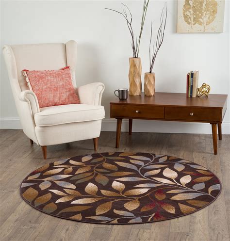 Bliss Rugs Katia Transitional Indoor Round Area Rug