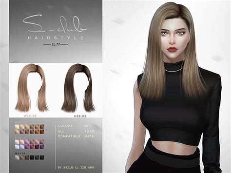 The Sims Resource Sclubts4hairn77fay