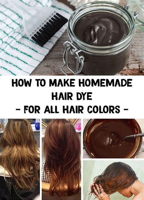 Dyeing your hair at home is cost effective but you may also get some dye on your skin. Homemade hair dye for brown and black hair In order to ...