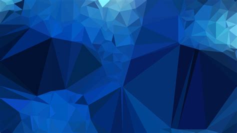 Free Dark Blue Low Poly Abstract Background Vector