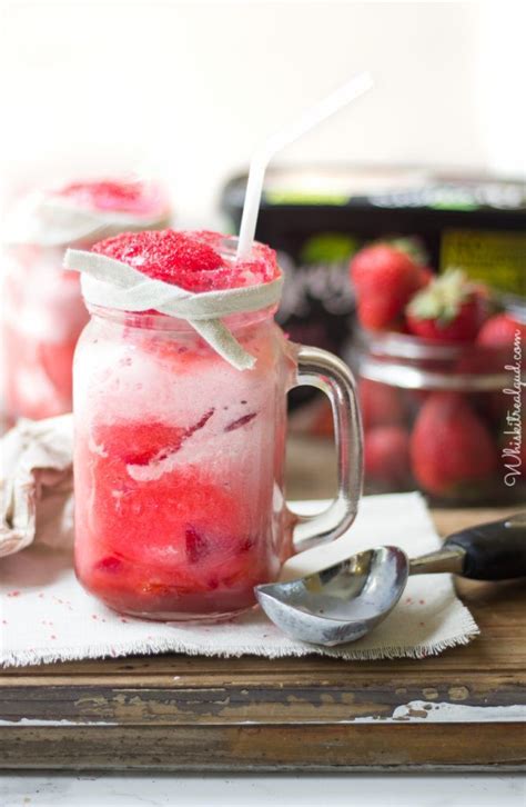 Strawberry Patch Ice Cream Soda Float Recipe Whisk It Real Gud