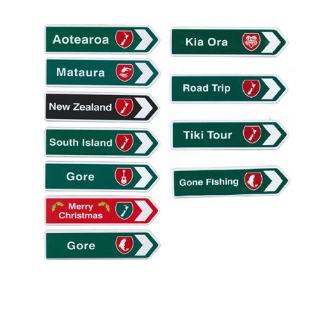 Gore Nz Traffic Road Sign Magnets Gore Visitor Centre