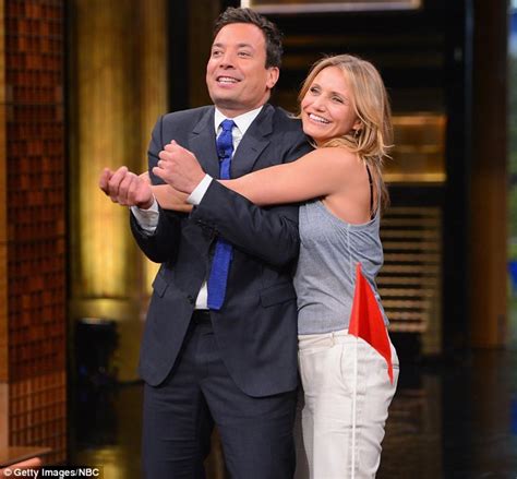 Cameron Diaz Promotes New Movie Sex Tape On Jimmy Fallon Daily Mail Online