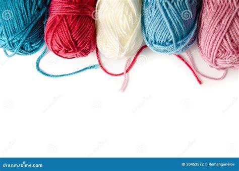 Yarn Background Stock Photo Image Of Color Blue Object 30453572