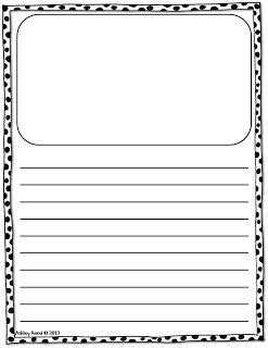 Today i want to share the handwriting paper i use with my stude. sticker story paper | 2nd grade writing, Writing templates, 2nd grade ela