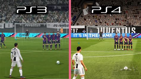 Fifa 19 Ps3 Vs Ps4 Graphics And Gameplay Comparison Youtube