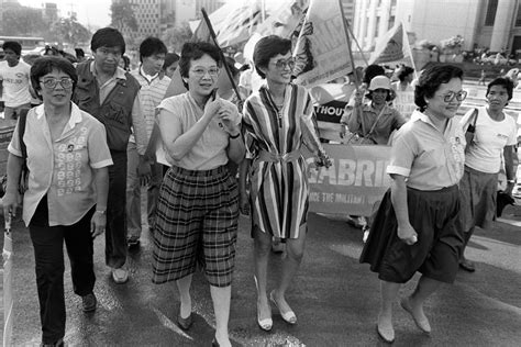 International Women S Day In Philippines 1985 Women Protests Popsugar Love And Sex Photo 17