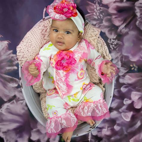 Haute Baby Kimono Style 2pc Set For Baby Girls Bloomsbury