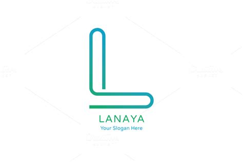 Letter L Logo By Ekosukoko On Creativemarket V Logo Design Lettering