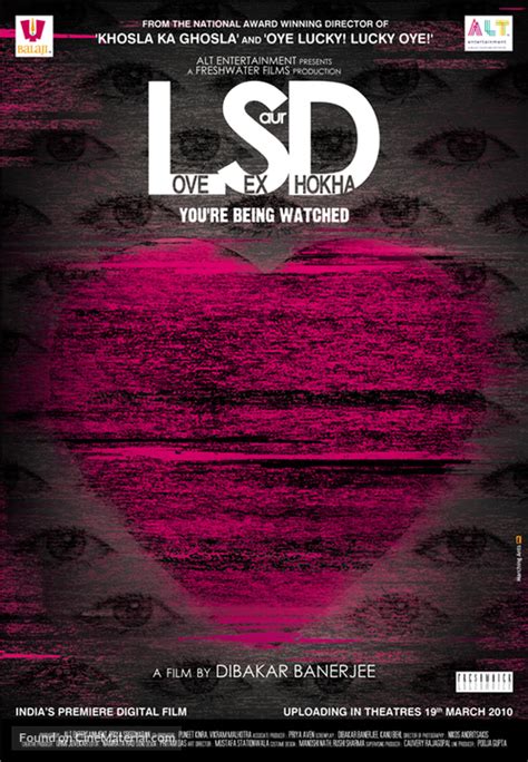 Lsd Love Sex Aur Dhokha 2010 Indian Movie Poster