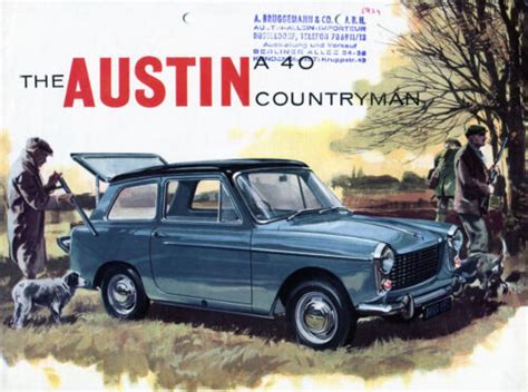 1950s Austin A40 Countryman Sales Brochure Ebay