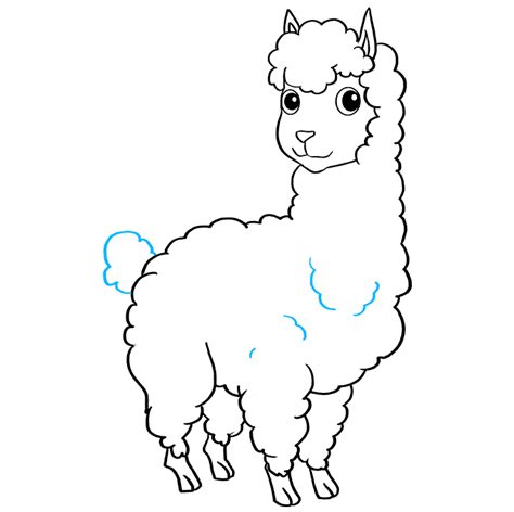 How To Draw A Llama Really Easy Drawing Tutorial