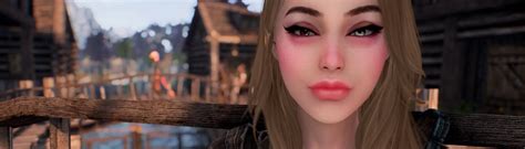 Breton Female Racemenu Preset High Poly And EFM At Skyrim Special