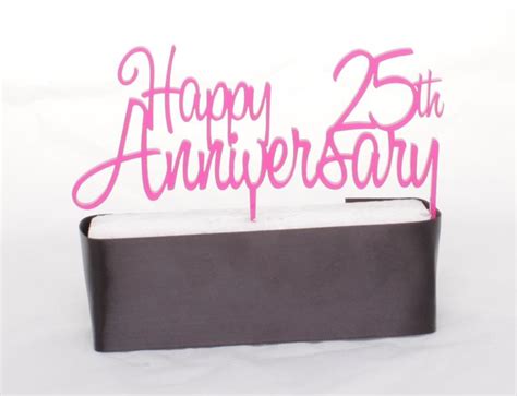 Numerical cupcake topper pack (10). Cake Topper - Happy Anniversary With Number - Colac Gifts ...
