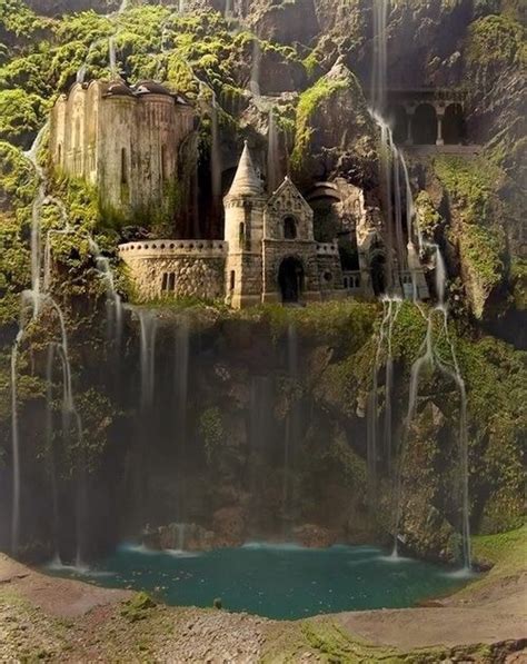 Waterfall Castle Poland All The Gubbins