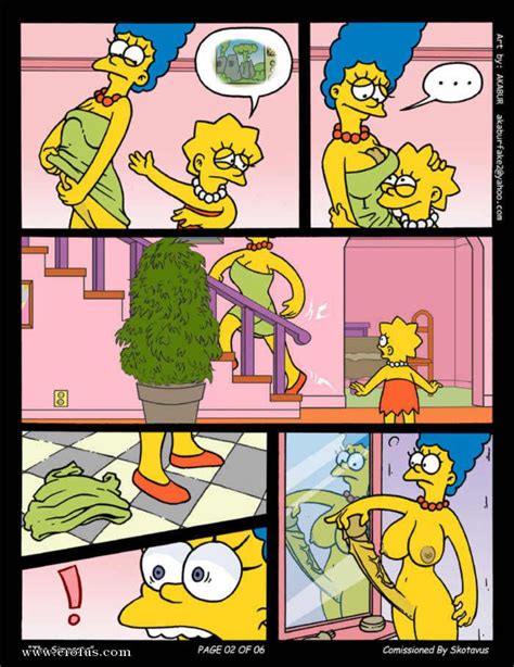 Page Akabur Comics Simpsons Parody The Simpsons Erofus Sex And