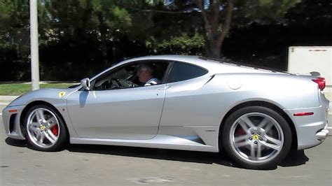 Loud Silver Ferrari F430 Accelerate Youtube