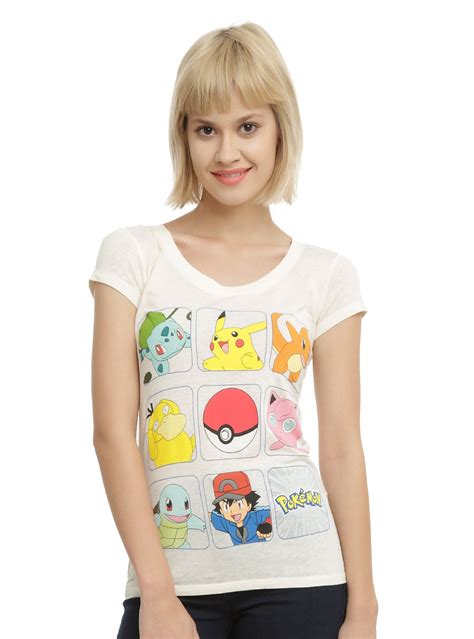 Licensed Pokemon Shirt Hot Topic Pokemon Starters Badass Outfit