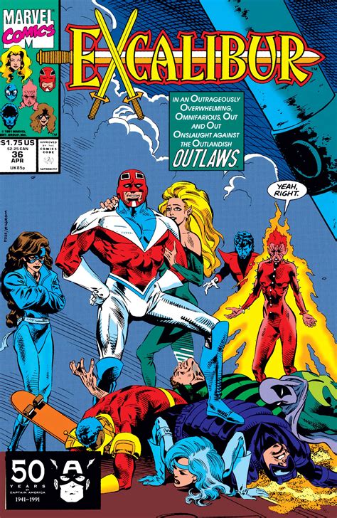Excalibur 1988 36 Comic Issues Marvel