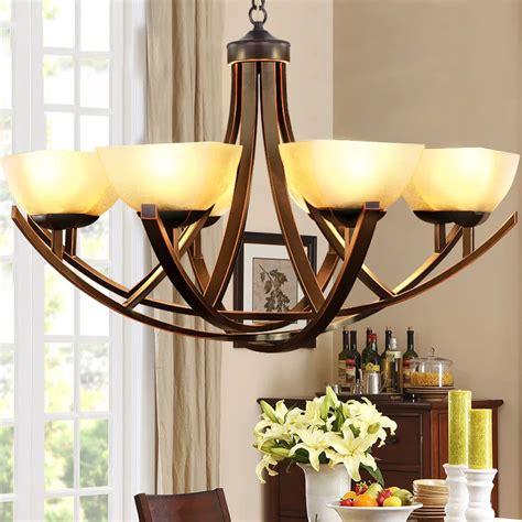 Factory Direct American Country Chandelier Living Room Bedroom Iron