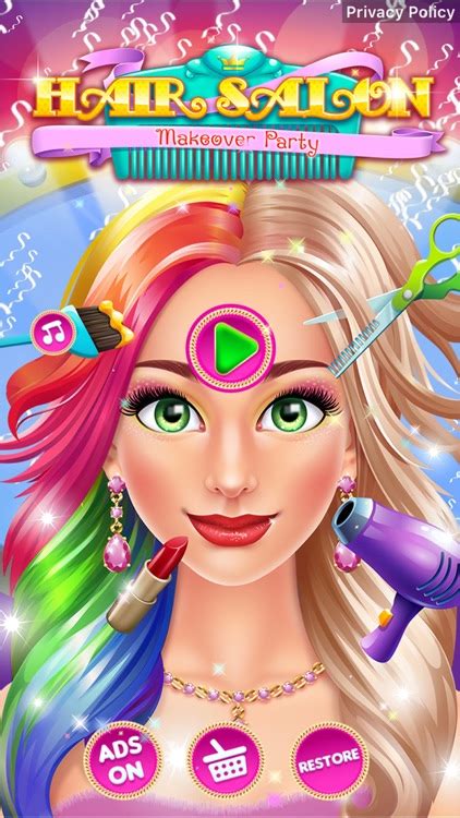 Hair Salon Makeover Games By Kids Games Studios Llc