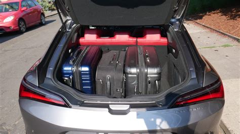Acura Integra Luggage Test How Big Is The Trunk Autoblog