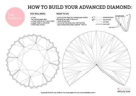 Free Download Try Your Hands At Making Your Own Paper Diamonds And