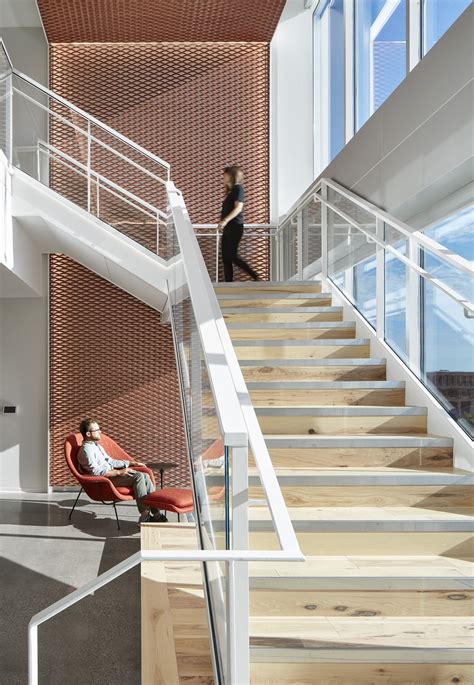 A Look Inside Nvents New Minneapolis Headquarters Stairs Design