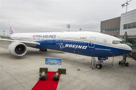 China Airlines Boeings World First Co Branded 777 Liveried Aircraft
