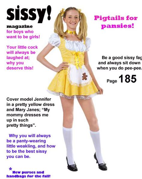 Jennifers Favorite Sissy Captions Sissy Magazine Issue