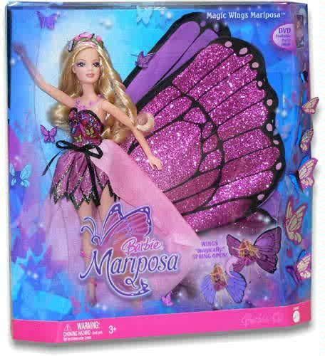 Mariposa Magic Wings Barbie Doll L Barbie Shop Barbie