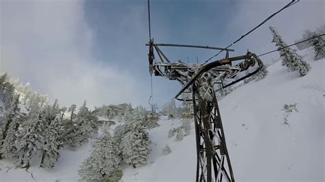 Mt Baldy Ski Lifts Complete Experience Youtube