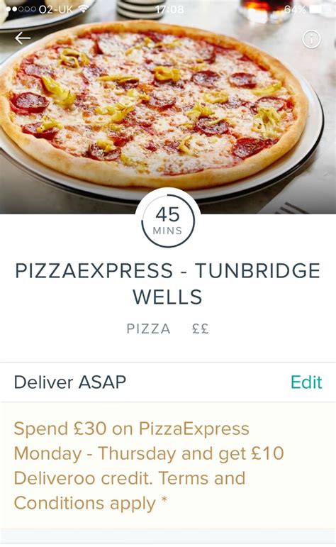 Order Pizza Express Via Deliveroo App Cherishedbyme Com Cherished By Me