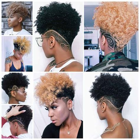 Choosing a new hairstyle doesn't have to be difficult. Tapered Haircuts & Fades for Women on Short Natural Hair