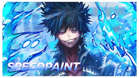 Dabi My Hero Academia Speedpaint Photoshop Cc Jeez Youtube